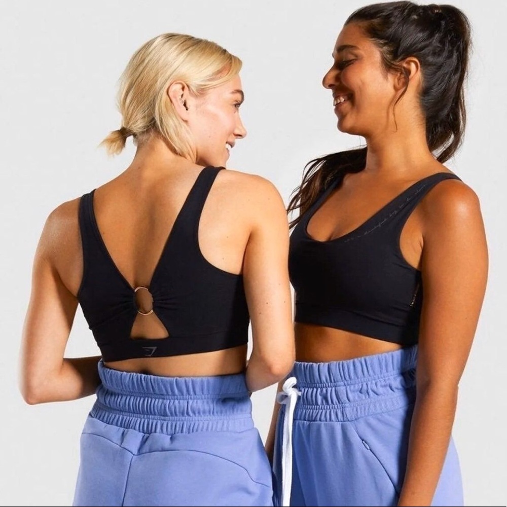 Gymshark x Whitney Simmons Black Sports Bra